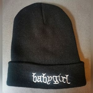 SOLD - FREE WITH $25 PURCHASE - Babygirl Toque Beanie